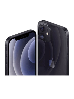 Blau.de - Apple iPhone 12 - schwarz (seitlich)